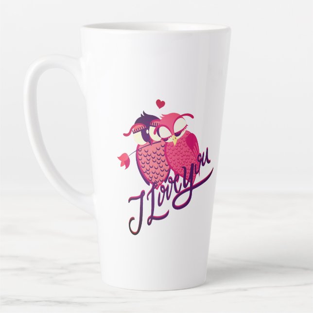 Je T'Aime Couple Sweatshirt Coffee Mug (Gauche)