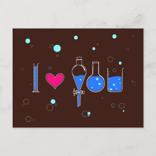 "Je t'aime" épelé par carte postale en verre