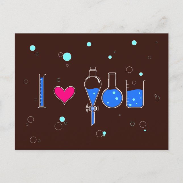 "Je t'aime" épelé par carte postale en verre (Devant)
