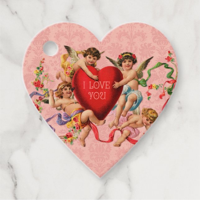 Je t'aime Favoriser les étiquettes (Devant)