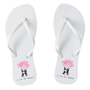 Je t'aime Fête des mères de maman   Tongs