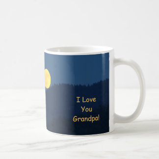 Je t'aime grand-papa ! Pleine lune de tasse de