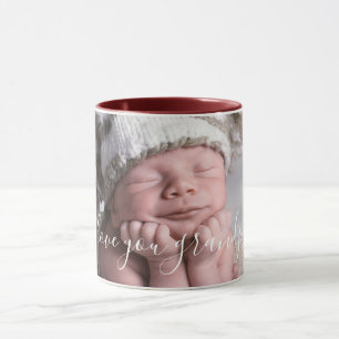 Je t'aime grand-père Modèle photo Mug