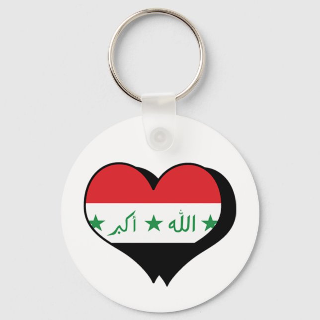 Je t'aime Irak porte-clés (Recto)