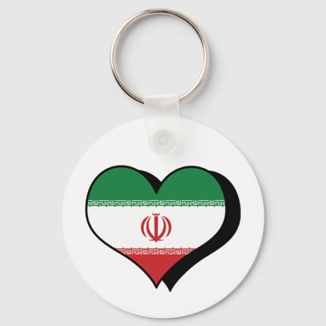 Je t'aime Iran Porte-clés (Recto)