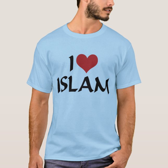Je T'aime Islam T-Shirt (Devant)