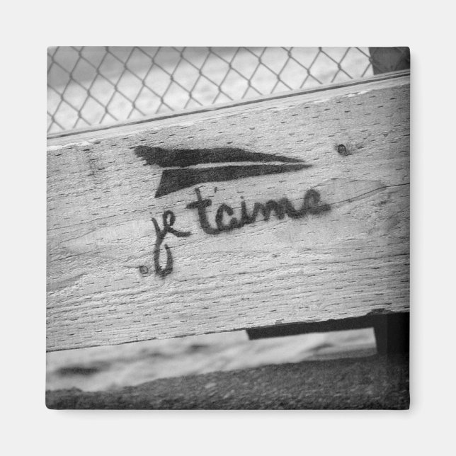 Je T'aime (Je t'aime) Magnet (Devant)