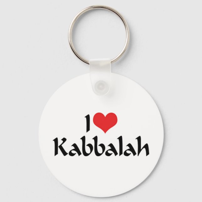 Je t'aime Kabbale Porte-clés (Recto)