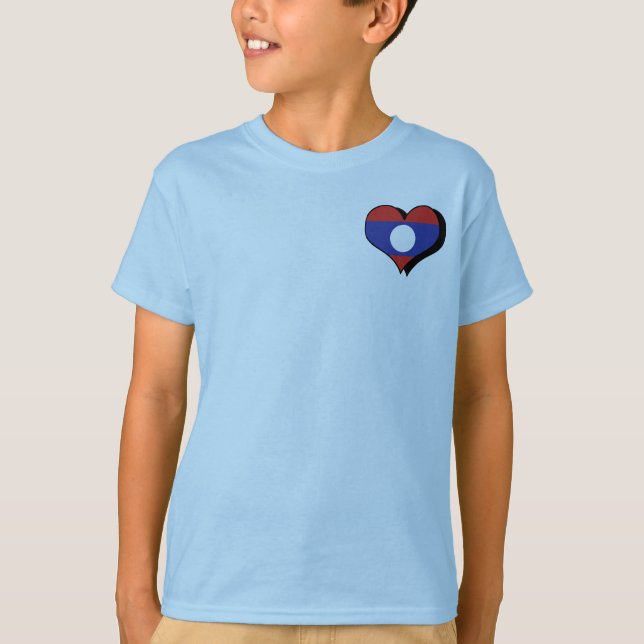 Je t'aime Laos T-Shirt (Devant)