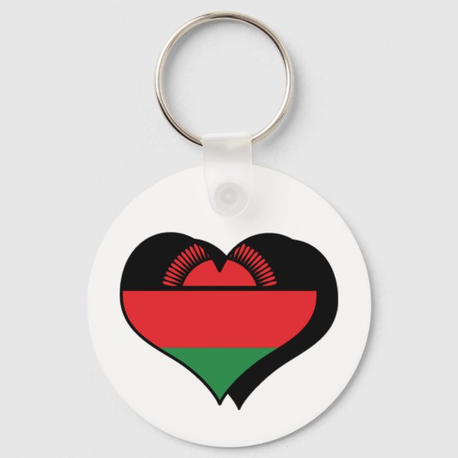 Je t'aime Malawi Porte-clés (Recto)