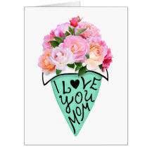 Je t'aime Maman - Big Card