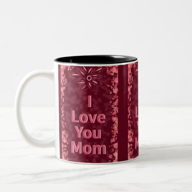 Je t'aime maman Mug (Gauche)