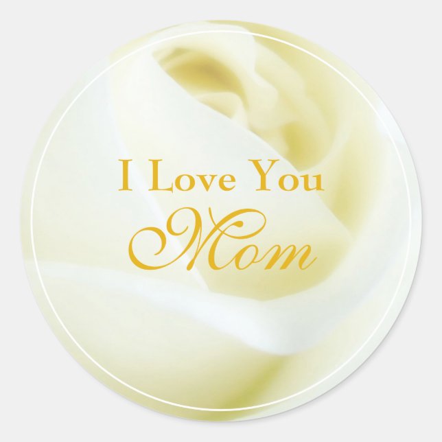 Je t'aime Maman Sticker (Devant)