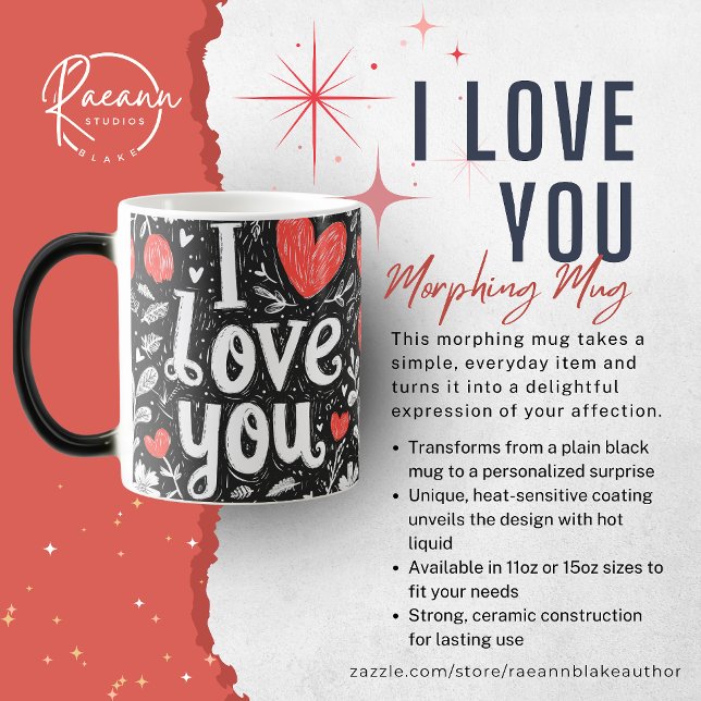 Je T'Aime Morpher Mug (Créateur téléchargé)