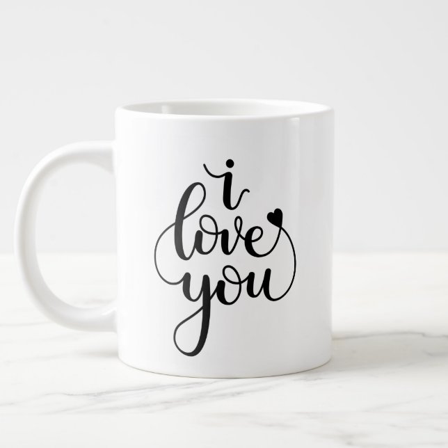 Je t'aime Mug (Gauche)