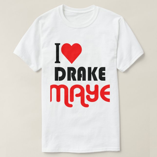 Je t'aime Nom - Conception de T-Shirt de typograph (Design devant)