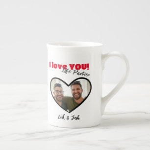 Je T'Aime, Partenaire, Couples Mug