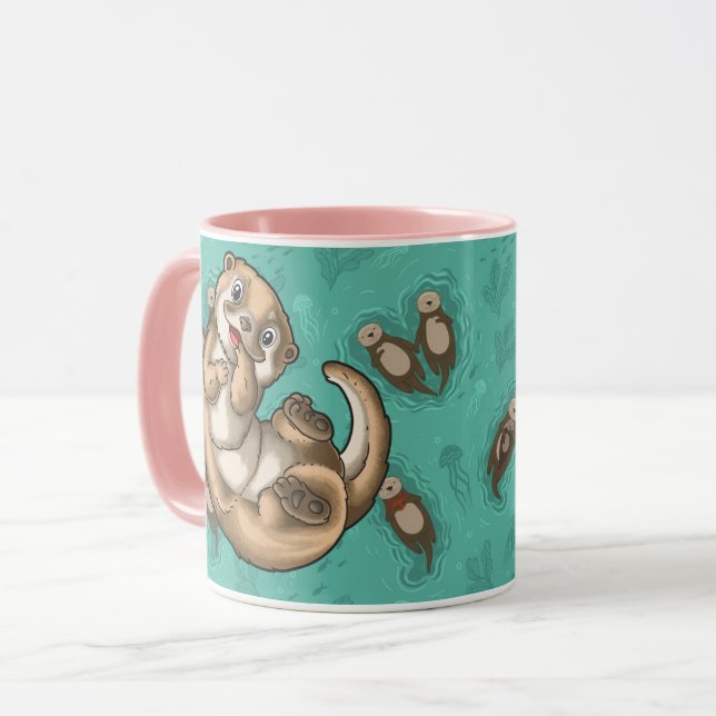 Je T'Aime Pas De Mug D'Otter (Devant gauche)