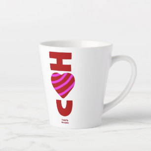 Je T'Aime Petite Mug En Latte