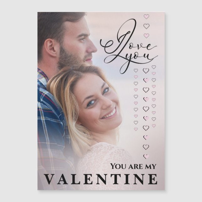 Je t'aime Photo de la Saint-Valentin (Devant)