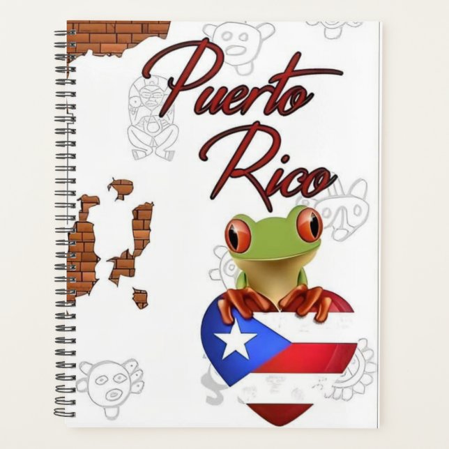 Je t'aime Planificateur de Porto Rico  (Devant)