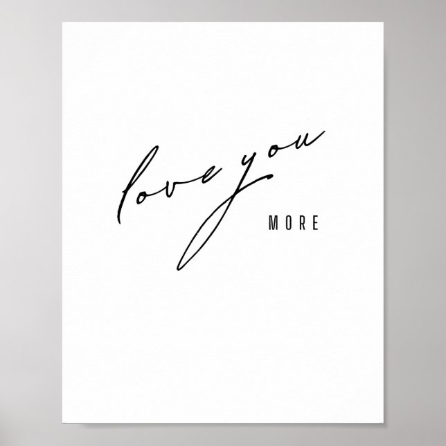 je t'aime plus. Affiche & Impressions (Devant)