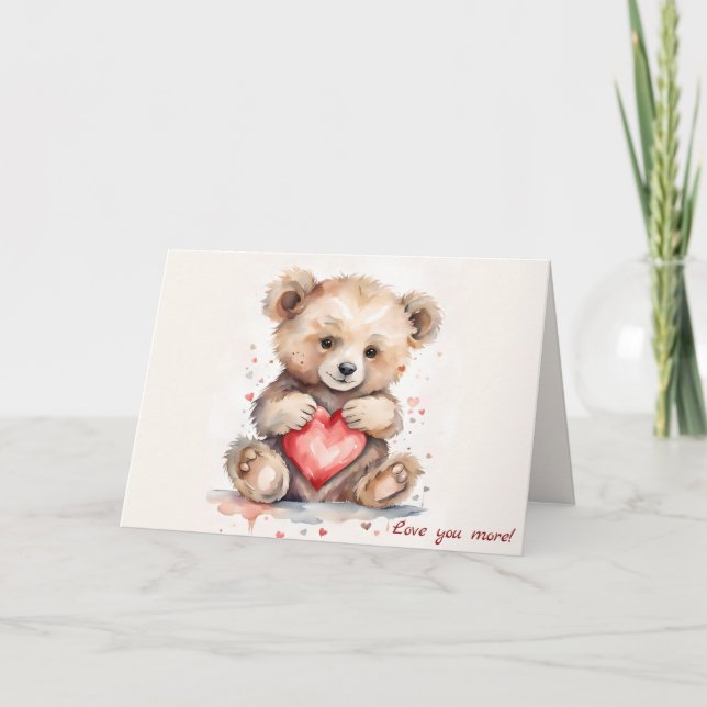 Je t'aime plus ! Carte de vœux (Devant)