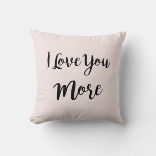 Je t'aime plus Coussin