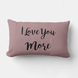Je T'Aime Plus Coussin Violet