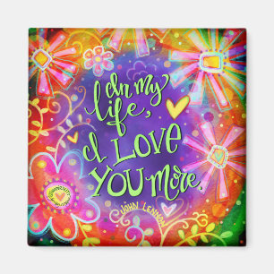 "Je t'aime plus"Inspirivity Magnet