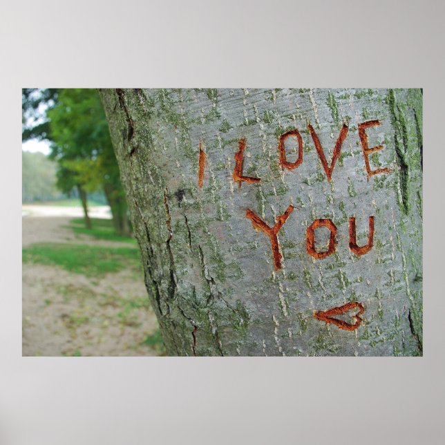 Je t'aime poster (Devant)