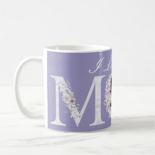 Je T'Aime Purple Maman Gift Coffee Mug