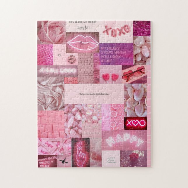 je t'aime puzzle (Vertical)