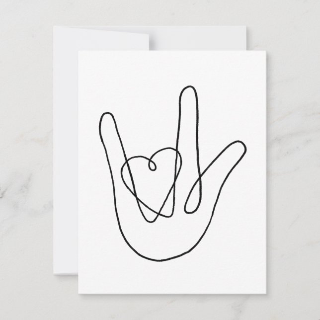 Je t'aime Signer (Devant)