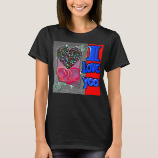 Je t'aime T-Shirt Cœur Romantique | Classique pour
