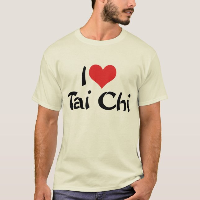 Je T'aime T-Shirt Tai Chi (Devant)