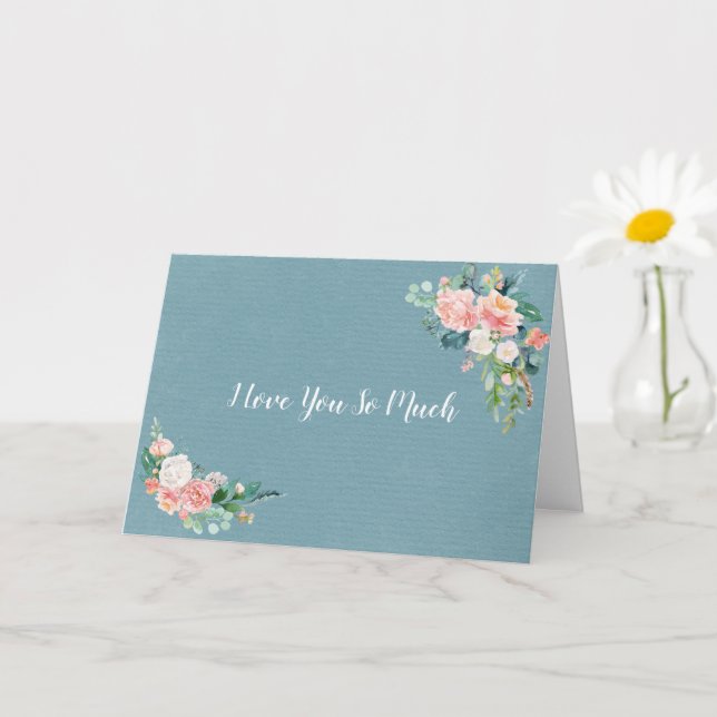 Je T'Aime Tant De Carte (Petite plante)