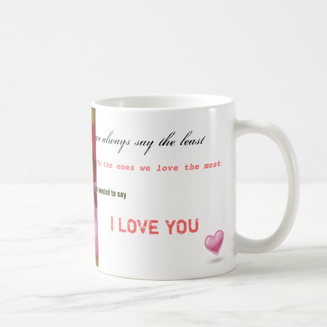 "JE T'AIME" tasse (Droite)