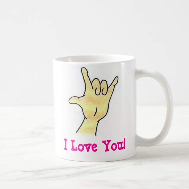 Je t'aime ! Tasse (Droite)