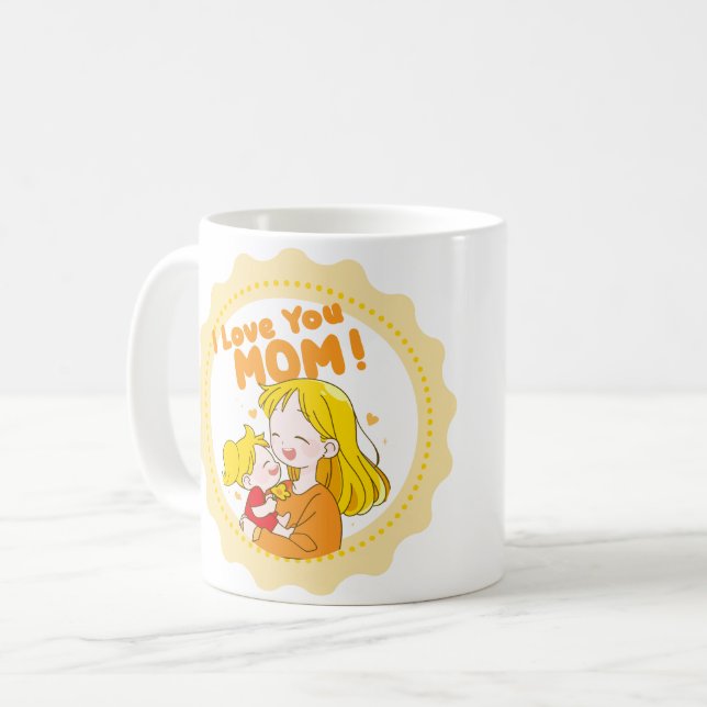 Je t'aime tasse maman (Devant gauche)