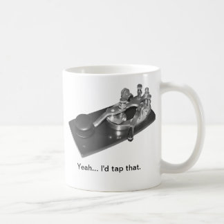 "Je taperais que" tasse de café