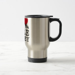 "Je tasse de voyage aime de défi vallée"