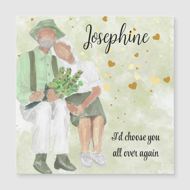 Je te choisirais encore une fois pour un anniversa (Devant)