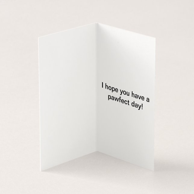 Je T'Ébranle ! Carte d'anniversaire Westie (Inside)