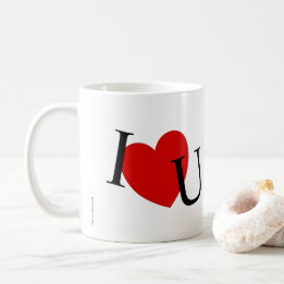 Je t'entends Mug au café de la Saint-Valentin