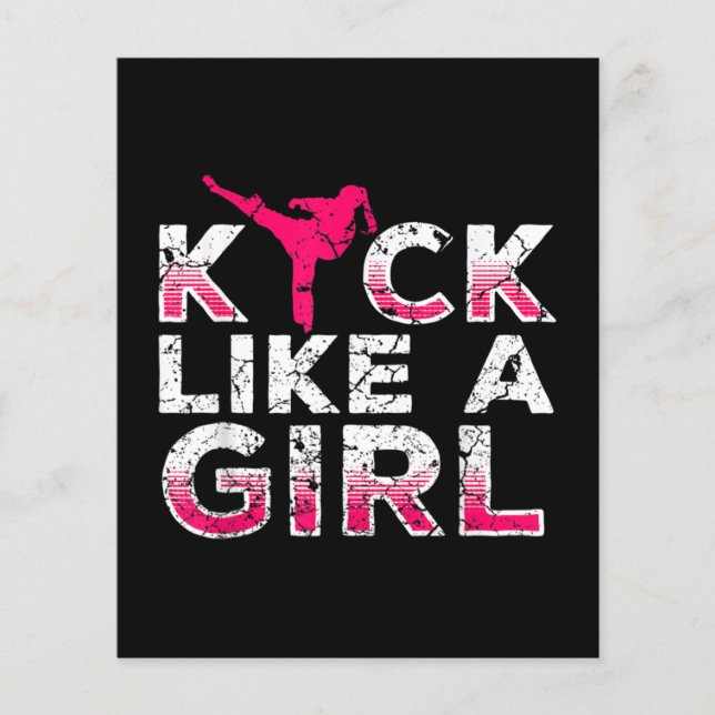 Je Tire Comme Une Fille Karate Kickboxing (Devant)