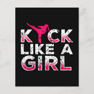 Je Tire Comme Une Fille Karate Kickboxing