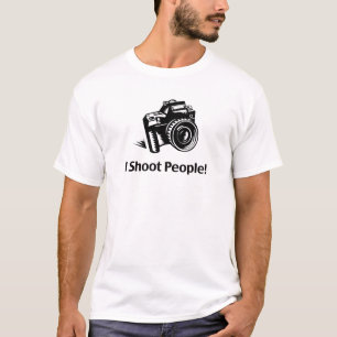 Je tire sur les gens Photographe T-shirt