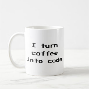 Je Transforme Le Café En Café De Code Mug