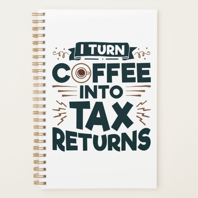Je Transforme Le Café En Comptable Des Déclaration (Devant)